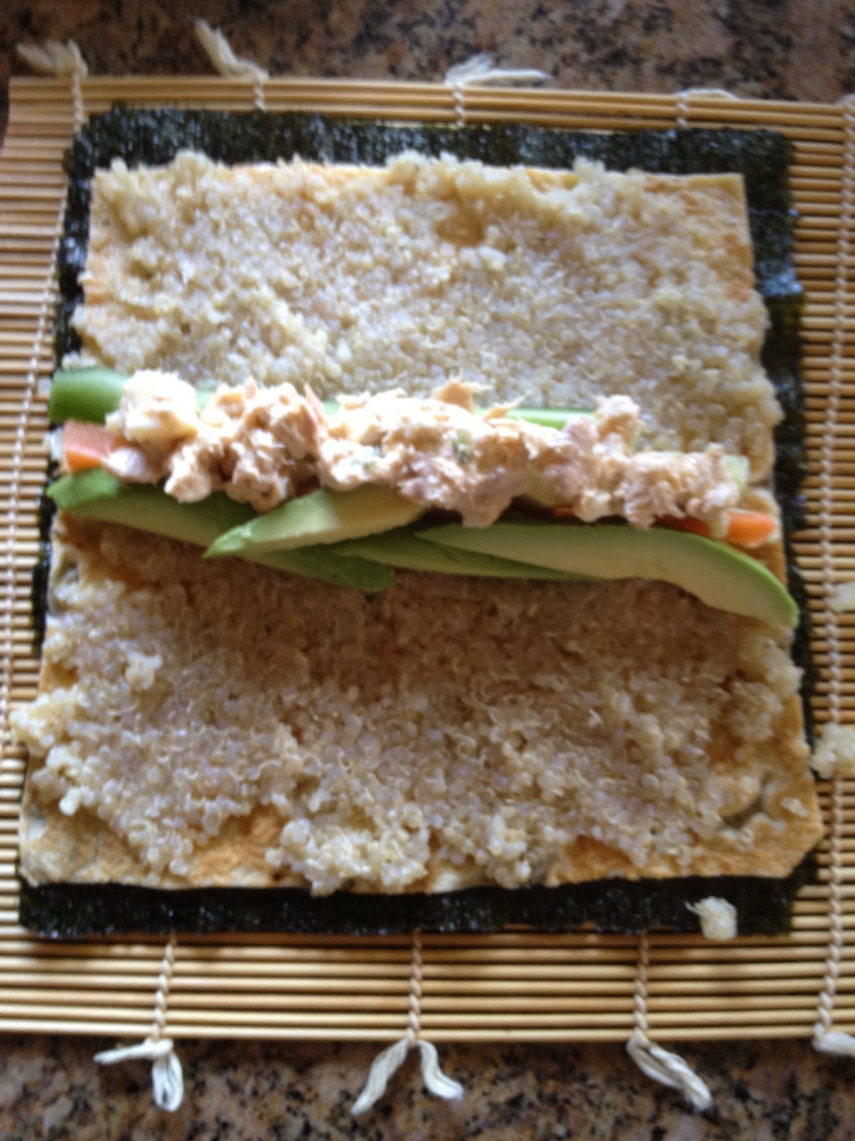 Health Naturally Quirky Quinoa Sushi